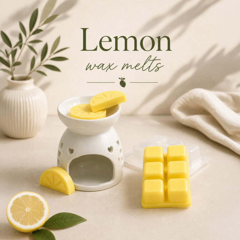 Lemon Wax Melts | Αρωματικά κεριά χωρίς φυτίλι για καυστήρα