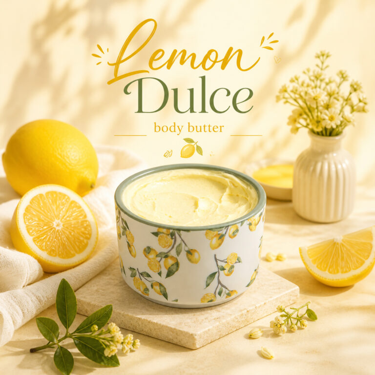 Lemon Dulce Body Butter | Αφράτο body butter με λεμόνι & dulce de leche