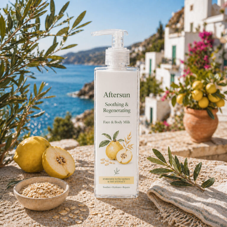 Aftersun Soothing & Regenerating Face & Body Lotion| DIY γαλάκτωμα για μετά τον ήλιο