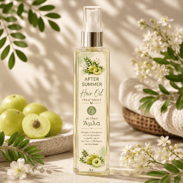 After Summer Hair Oil Treatment με Amla Oil